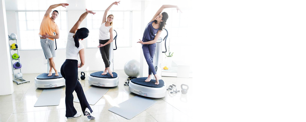 Power Plateとは(パワープレートとは)ストレッチ、トレーニング、リラクセーションの全てを1台で実現する加速度トレーニングマシンです